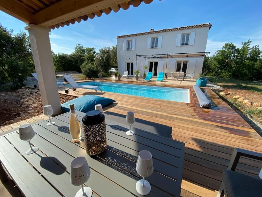 Villa Piscine - Gorges Du Verdon, Lac De Sainte-Croix Regusse Ngoại thất bức ảnh