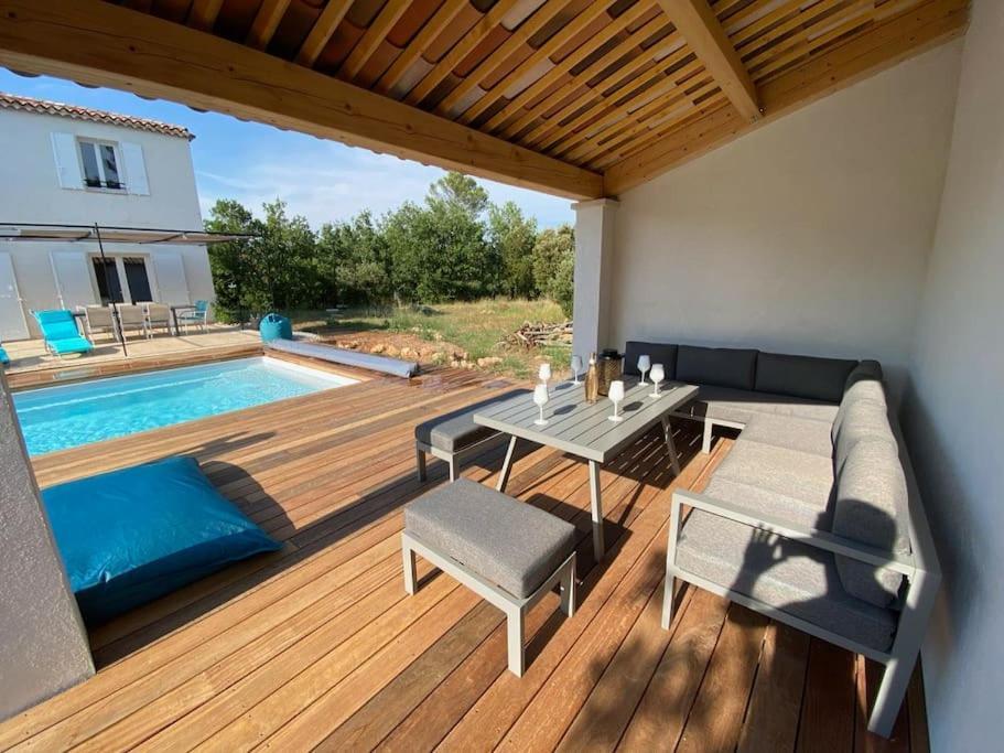 Villa Piscine - Gorges Du Verdon, Lac De Sainte-Croix Regusse Ngoại thất bức ảnh